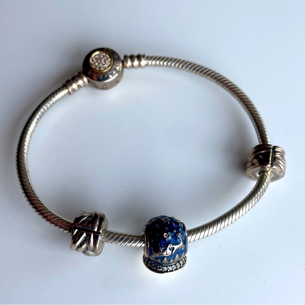 Authentic Pandora Charm Bracelet